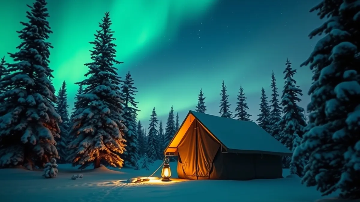 glamping in Scandinavia