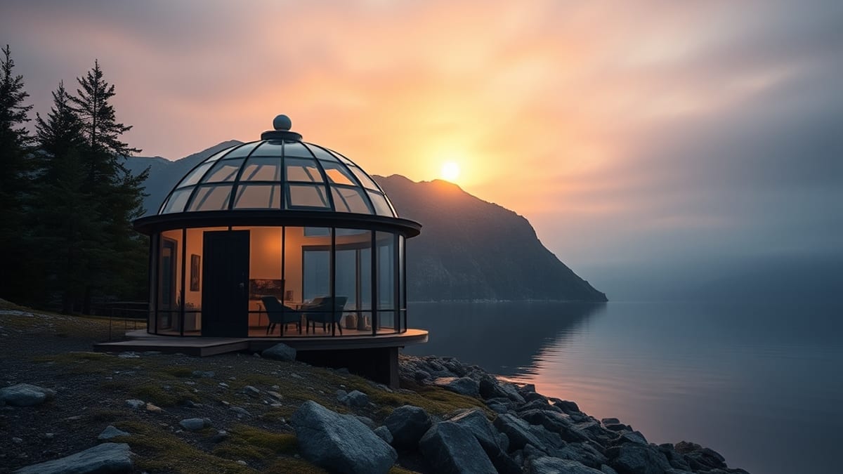 glamping in Scandinavia