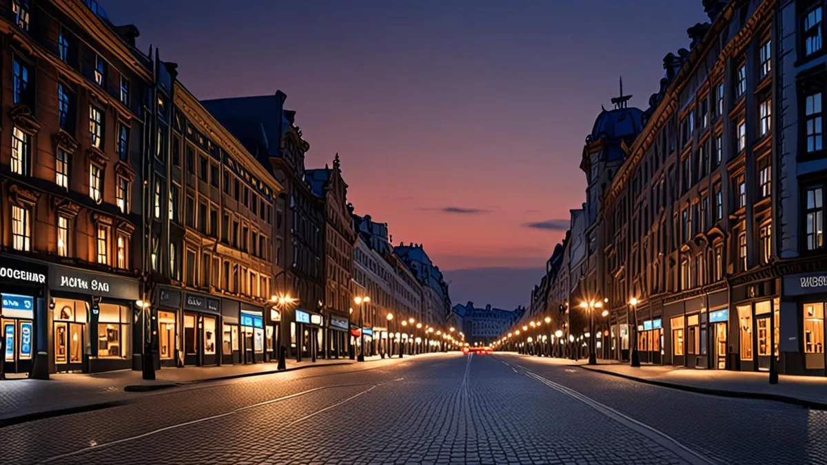 Prague Old Town vs New Town