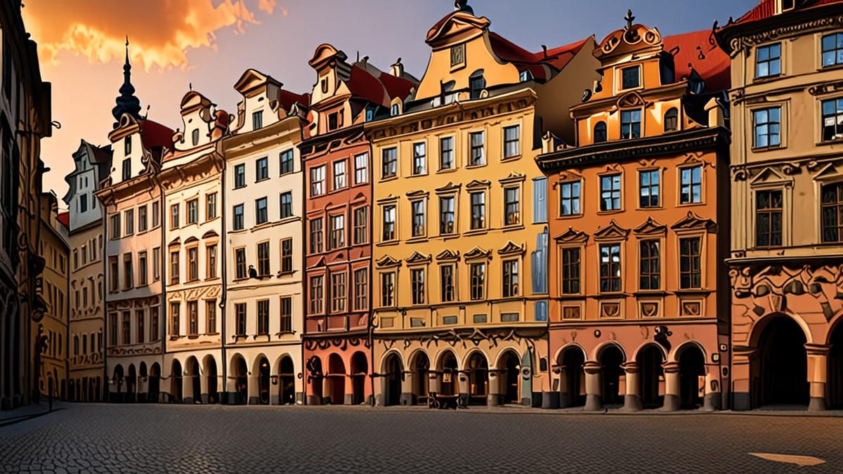 Prague Old Town vs New Town