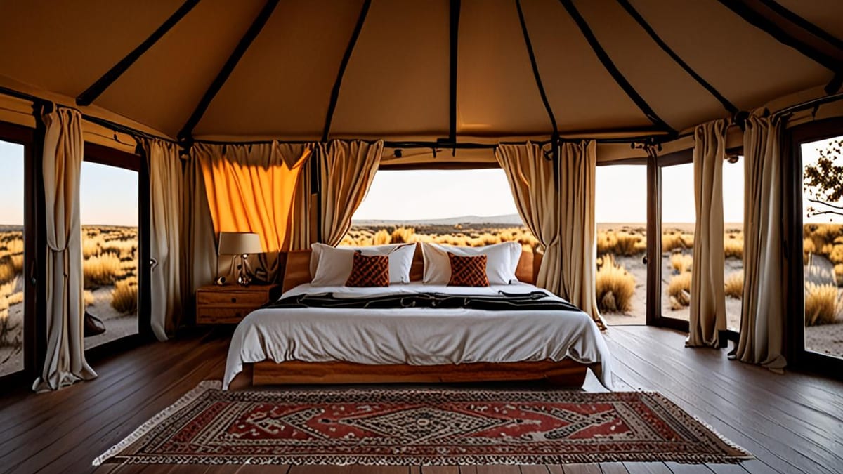 glamping trip packing